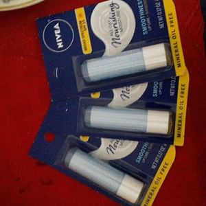 Nivea lip care + sunscreen. NWOT